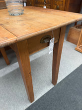Load image into Gallery viewer, Victorian Pine Drop Leaf Table
