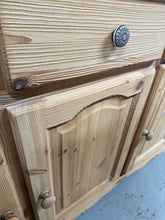 Load image into Gallery viewer, Stripped Pine Sideboard
