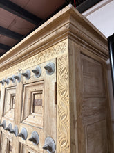 Load image into Gallery viewer, Hardwood Studded Cupboard
