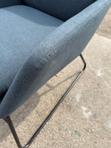 Navy Blue Armchair
