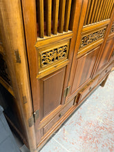 Load image into Gallery viewer, Oriental Hardwood Cupboard
