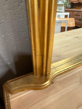 Load image into Gallery viewer, Gold Over Mantle Mirror
