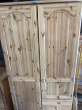 Load image into Gallery viewer, Stripped Pine Wardrobe
