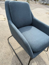 Load image into Gallery viewer, Navy Blue Armchair
