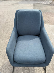 Navy Blue Armchair