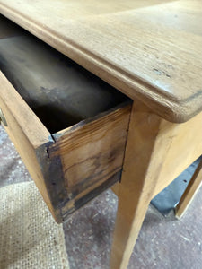 Oak Console Table