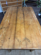 Load image into Gallery viewer, Victorian Pine Scrub Top Table
