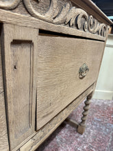 Load image into Gallery viewer, Stripped Oak Hall Table
