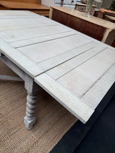 Load image into Gallery viewer, Limed Extendable Table
