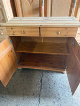 Load image into Gallery viewer, Stripped Pine Sideboard
