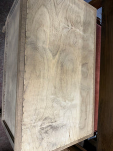 Stripped Blanket Box