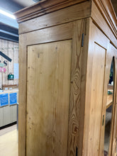 Load image into Gallery viewer, Antique Pine Wardrobe
