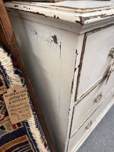 Load image into Gallery viewer, White Shabby Chic Drawers

