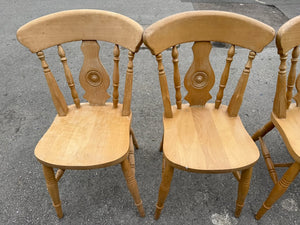 4 x Blonde Chairs
