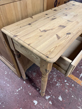 Load image into Gallery viewer, Pine Console Table
