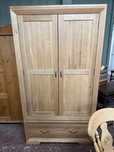 Load image into Gallery viewer, Oak Furniture Land Wardrobe
