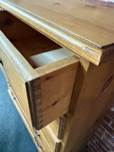 Load image into Gallery viewer, Narrow Pine Chest Of Drawers

