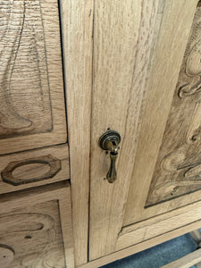 Carved Oak Sideboard