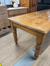 Load image into Gallery viewer, Long Vintage Pine Table
