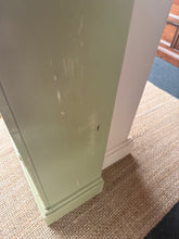 Load image into Gallery viewer, Green Distressed Bookcase
