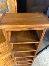Load image into Gallery viewer, Narrow Pine Bookcase
