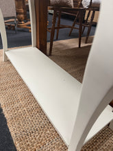 Load image into Gallery viewer, White Console Table
