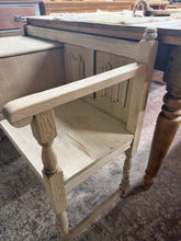 Load image into Gallery viewer, Oak Telephone Seat
