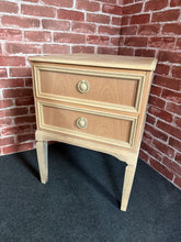 Load image into Gallery viewer, This beautiful mahogany lamp table is solidly built and generally in great shape. It has been fully restored to its original, untouched finish, so a wax polish could enhance its look. Featuring two small front drawers, it offers handy storage space.

Overall Dimensions

45cm wide x 45cm deep x 62cm high

DELIVERY AVAILABLE      

For our other items see our website https://fossewayfurniture.co.uk

collection from our shop at cv36, our collection zone at bs36 or otherwise delivery is available

