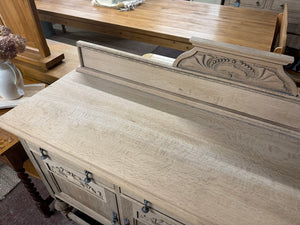 Stripped Oak Sideboard