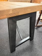 Load image into Gallery viewer, Industrial Dining Bench
