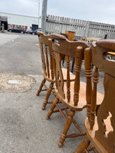 Load image into Gallery viewer, 4 x Wooden Chairs
