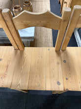 Load image into Gallery viewer, 4 x Stripped Pine Chairs
