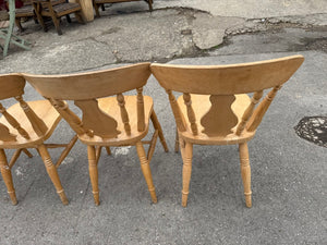 4 x Blonde Chairs