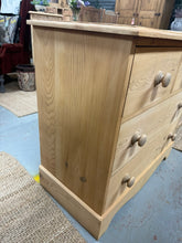 Load image into Gallery viewer, Stripped Pine Chest Of Drawers
