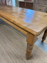 Load image into Gallery viewer, Long Vintage Pine Table
