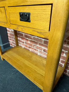Oak Furniture Land Console Table