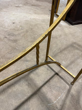 Load image into Gallery viewer, Gold Console Table
