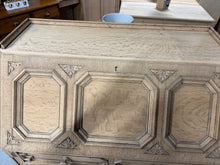 Load image into Gallery viewer, Stripped Oak Bureau
