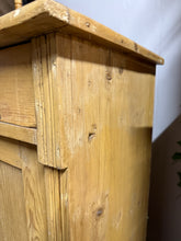 Load image into Gallery viewer, Tall Antique Pine Cupboard
