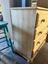 Load image into Gallery viewer, Stripped Pine Chest Of Drawers
