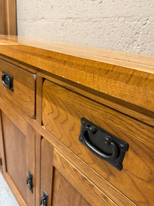 Oak Furniture Land Rustic Sideboard