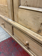 Load image into Gallery viewer, Antique Pine Wardrobe
