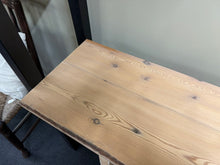 Load image into Gallery viewer, Stripped Pine Console Table
