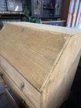 Load image into Gallery viewer, Stripped Oak Bureau

