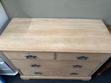 Load image into Gallery viewer, Stripped Satinwood Chest Of Drawers
