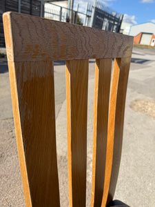 4 x Oak Chairs