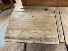 Load image into Gallery viewer, Double School Desk
