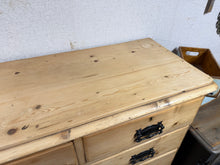 Load image into Gallery viewer, Antique Pine Chest Of Drawers

