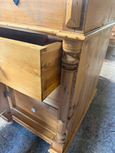 Load image into Gallery viewer, Vintage Pine Desk
