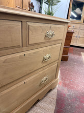 Load image into Gallery viewer, Stripped Satinwood Chest Of Drawers
